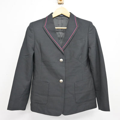 【中古】茨城県 取手第二高等学校 女子制服 3点 (ブレザー・スカート) sf101821