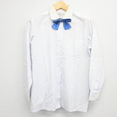 【中古】広島県 野坂中学校 女子制服 4点 (ブレザー・シャツ・スカート) sf101822