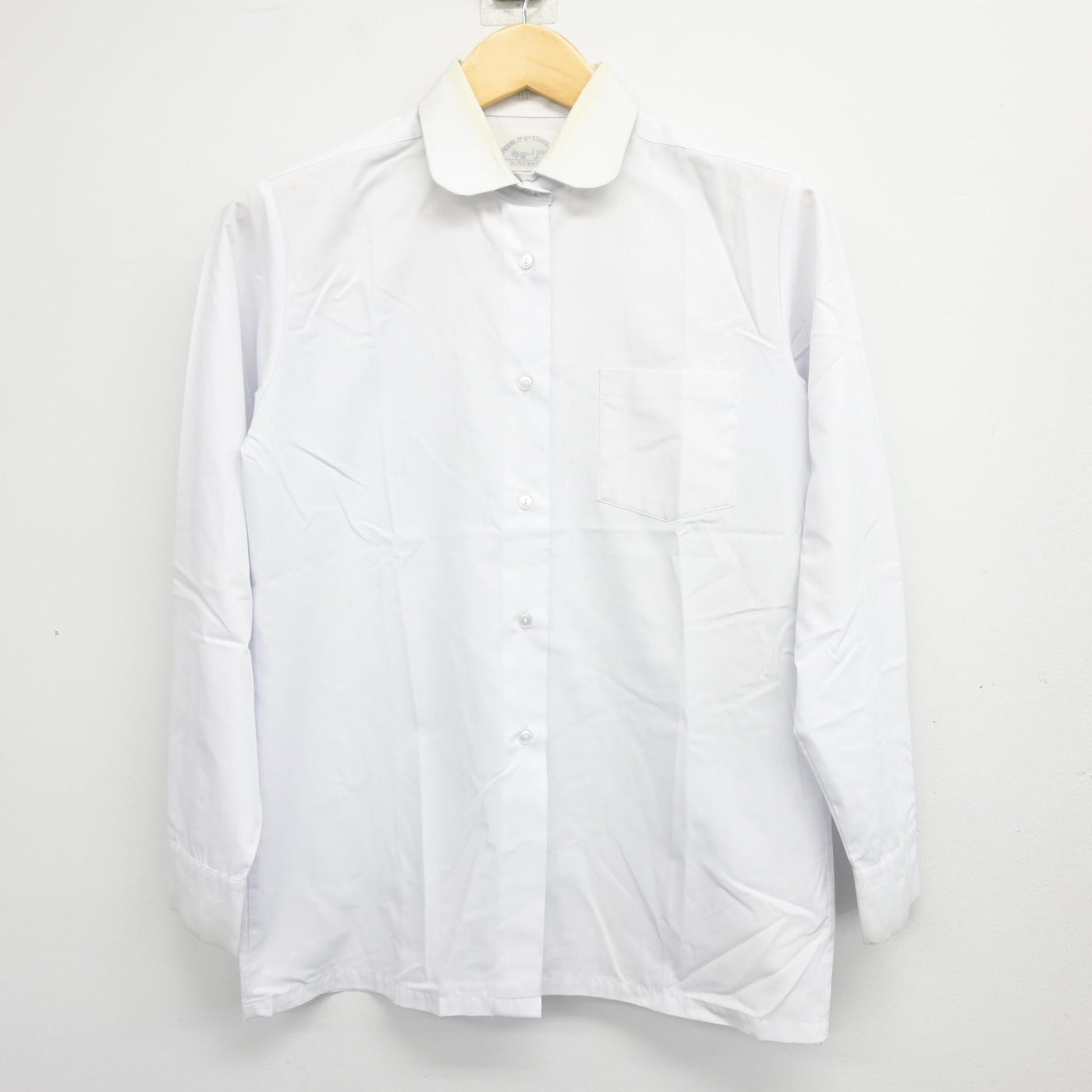 【中古】広島県 野坂中学校 女子制服 2点 (シャツ・スカート) sf101823