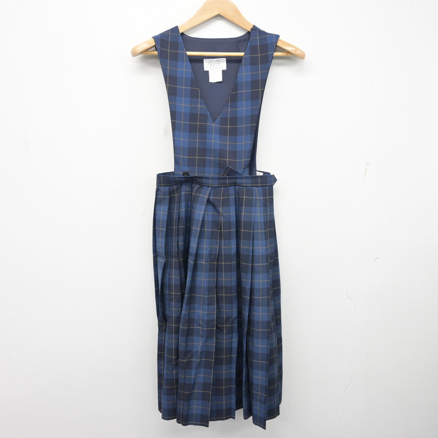 【中古】広島県 野坂中学校 女子制服 2点 (シャツ・スカート) sf101823