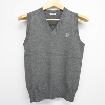 【中古】東京都 目黒日本大学高等学校 女子制服 3点 (ニットベスト・シャツ) sf101828