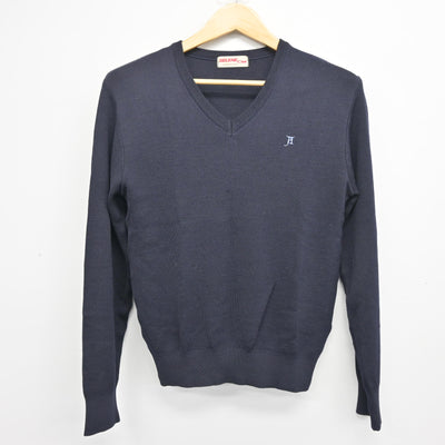 【中古】東京都 足立高等学校 女子制服 2点 (ニット・ニットベスト) sf101834