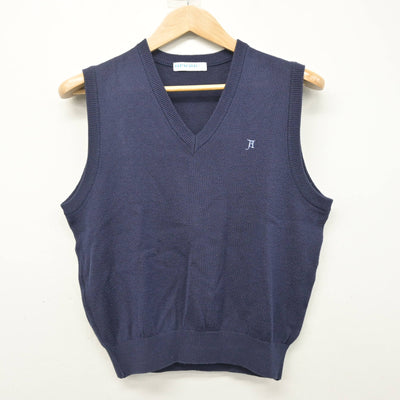 【中古】東京都 足立高等学校 女子制服 2点 (ニット・ニットベスト) sf101834