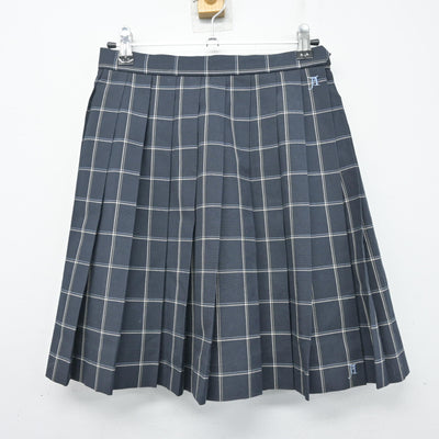 【中古】東京都 足立高等学校 女子制服 2点 (シャツ・スカート) sf101835