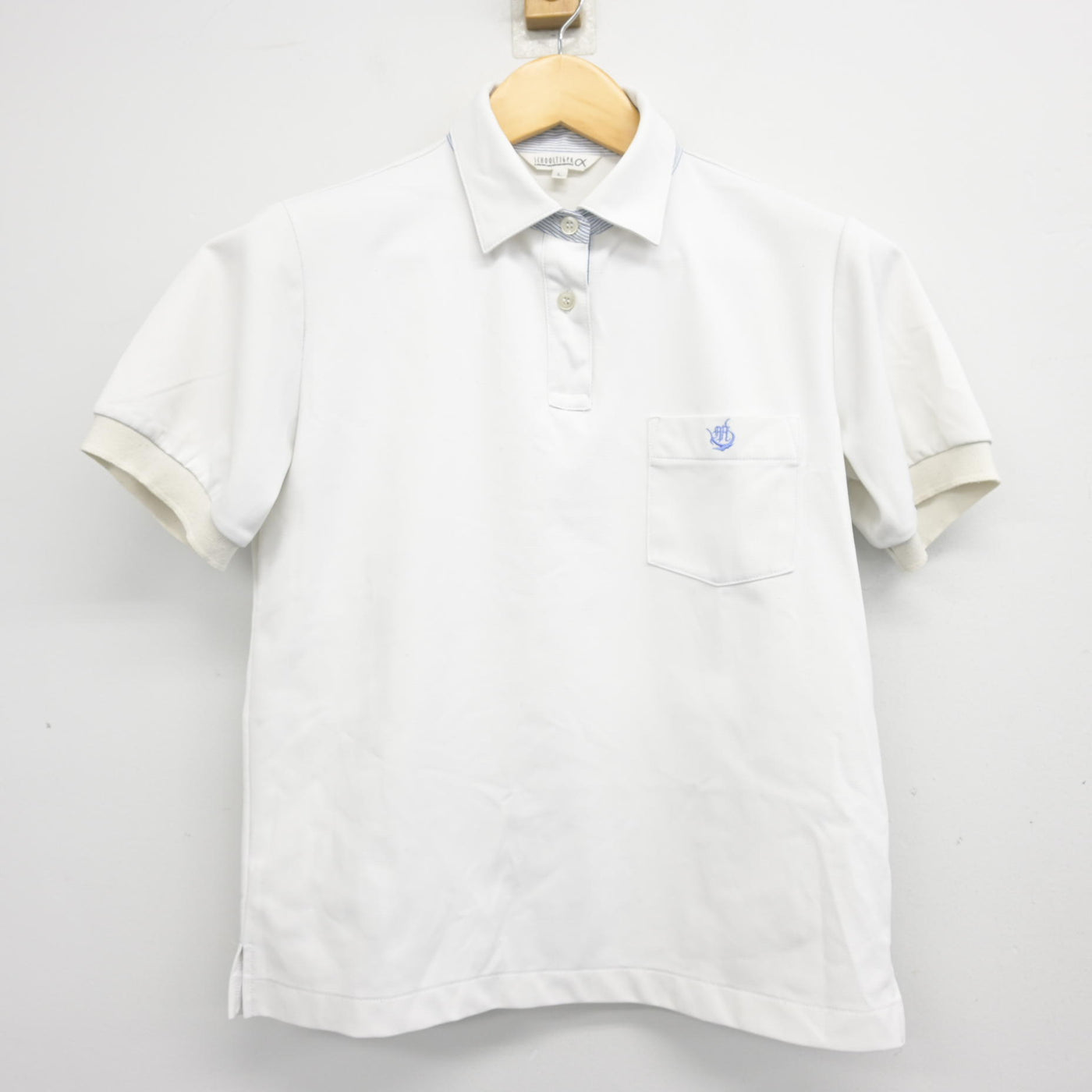 【中古】石川県 野々市明倫高等学校 女子制服 2点 (シャツ・スカート) sf101838