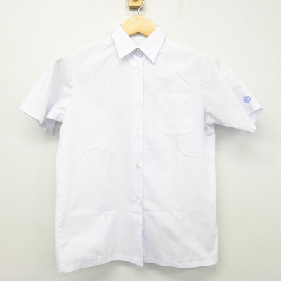 【中古】千葉県 浦安中学校 女子制服 2点 (シャツ・ジャンパースカート) sf101844