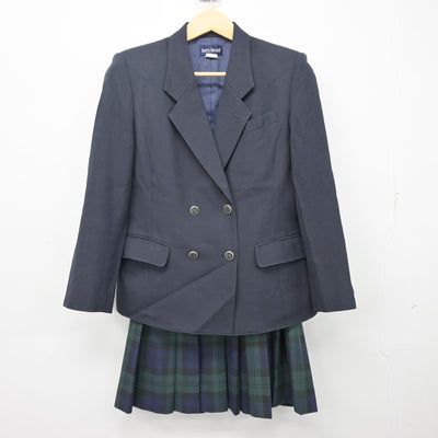 【中古】千葉県 千葉敬愛高等学校 女子制服 2点 (ブレザー・スカート) sf101846