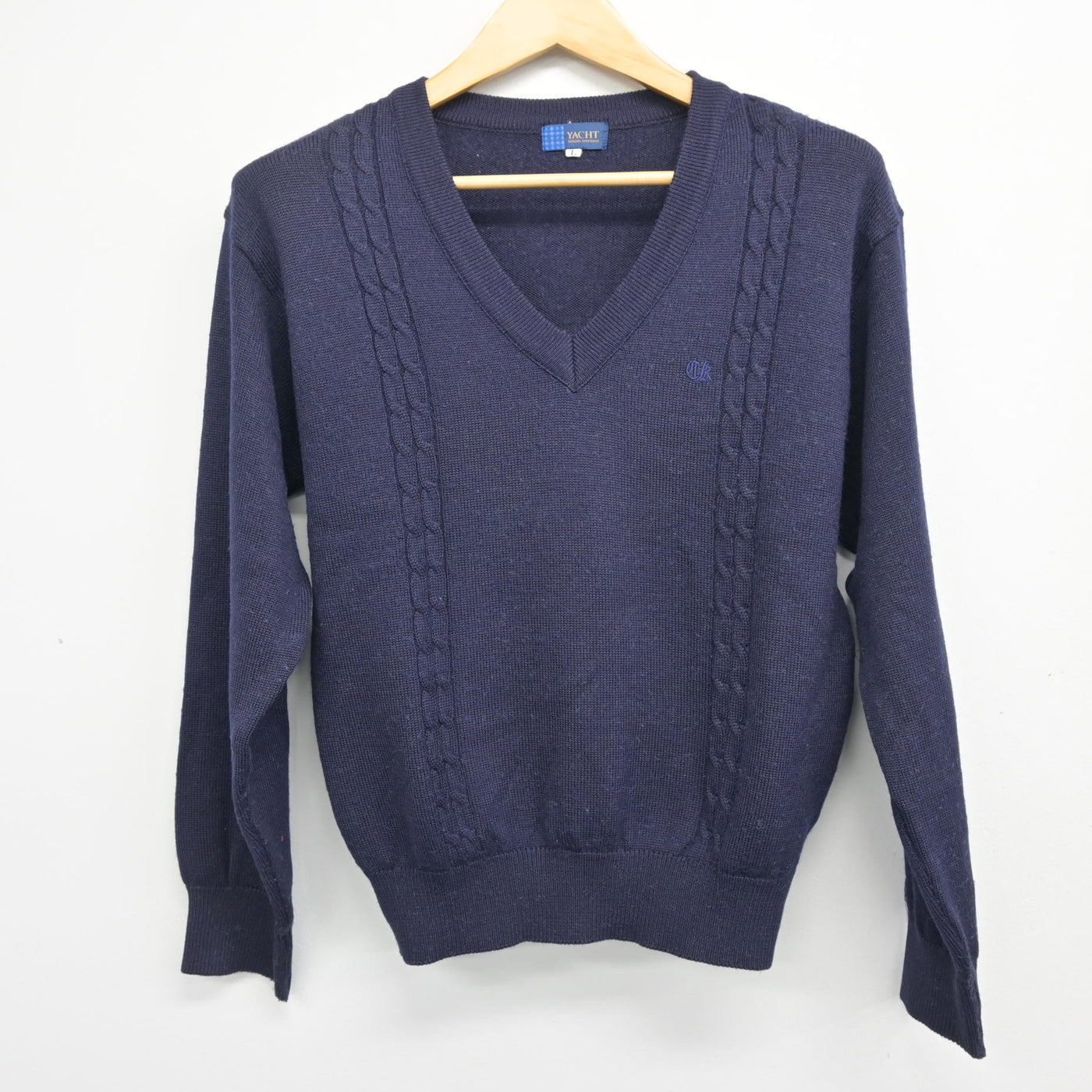 【中古】千葉県 千葉敬愛高等学校 女子制服 2点 (ニット・スカート) sf101847