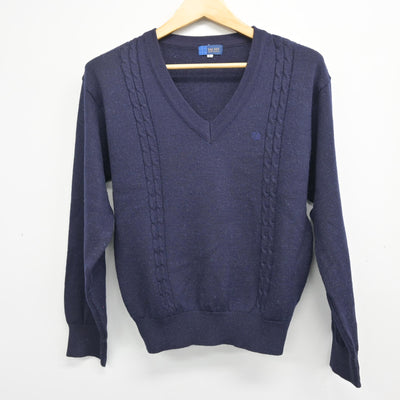 【中古】千葉県 千葉敬愛高等学校 女子制服 2点 (ニット・スカート) sf101847