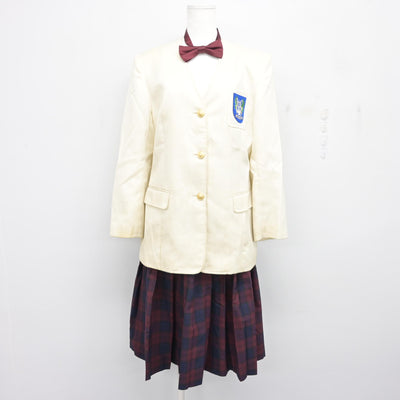 【中古】東京都 八王子学園八王子高等学校/吹奏楽部ユニファーム 女子制服 4点 (ジャケット・スカート) sf101896