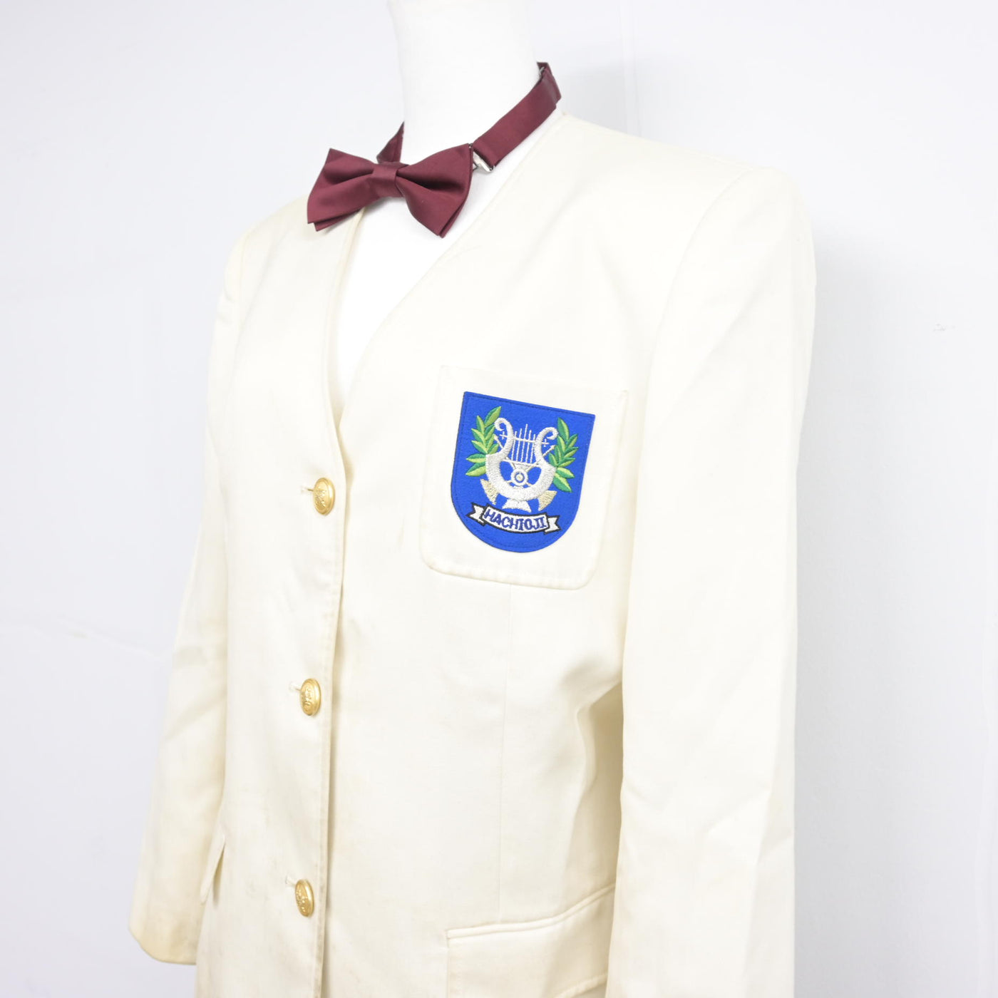 【中古】東京都 八王子学園八王子高等学校/吹奏楽部ユニファーム 女子制服 4点 (ジャケット・スカート) sf101896