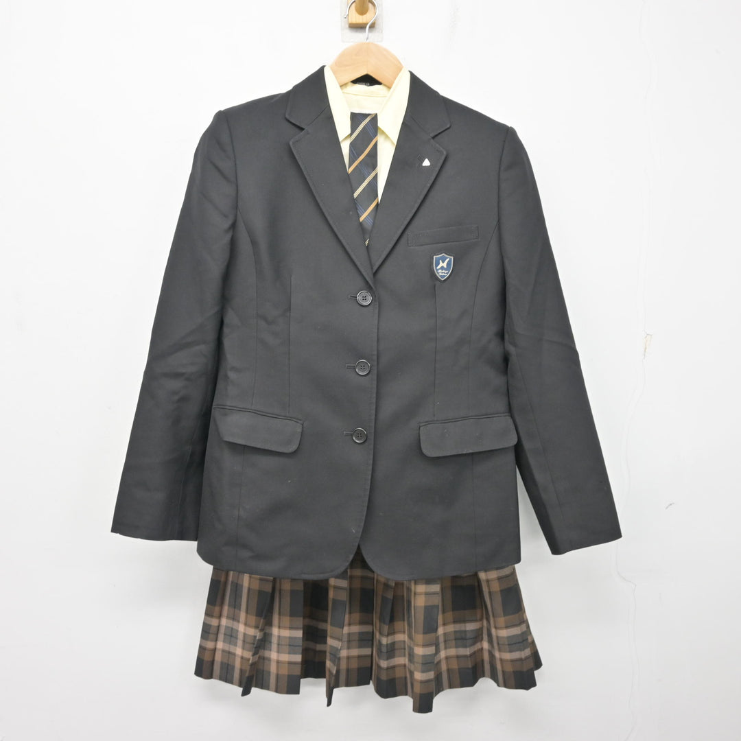 中古】東京都 八王子学園八王子高等学校 女子制服 5点 (ブレザー