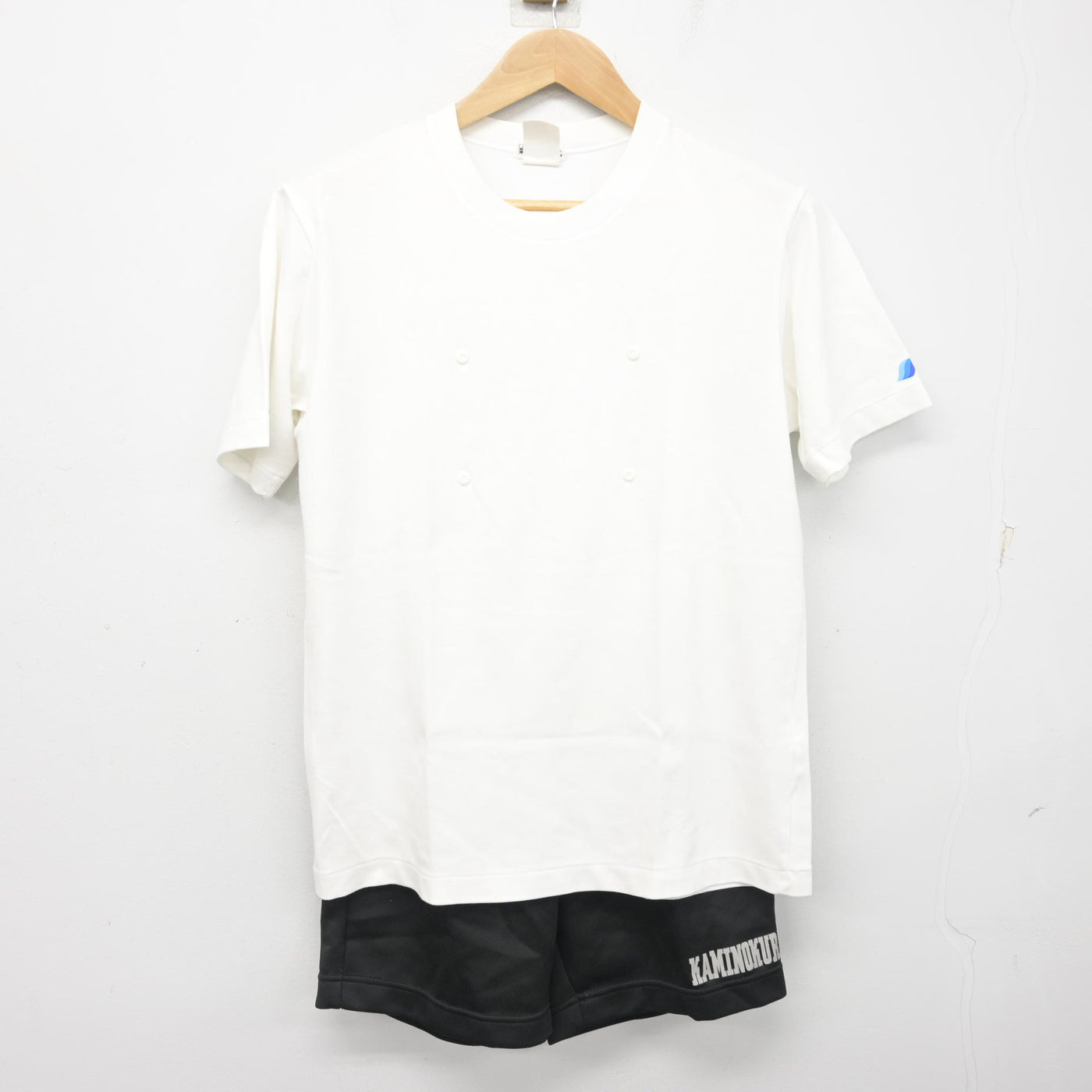 【中古】愛知県 神の倉中学校 女子制服 2点 (体操服 上・体操服 下) sf101902