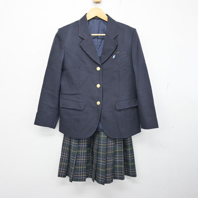 【中古】愛知県 神の倉中学校 女子制服 2点 (ブレザー・スカート) sf101904