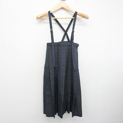 【中古】熊本県 長嶺中学校 女子制服 5点 (ブレザー・ベスト・シャツ・スカート) sf101911