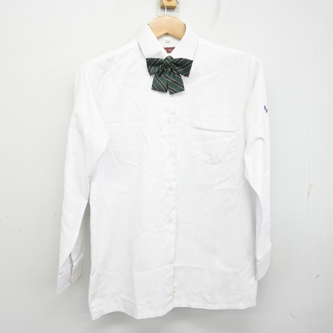 中古】千葉県 明聖高等学校 女子制服 4点 (シャツ・スカート) sf101919