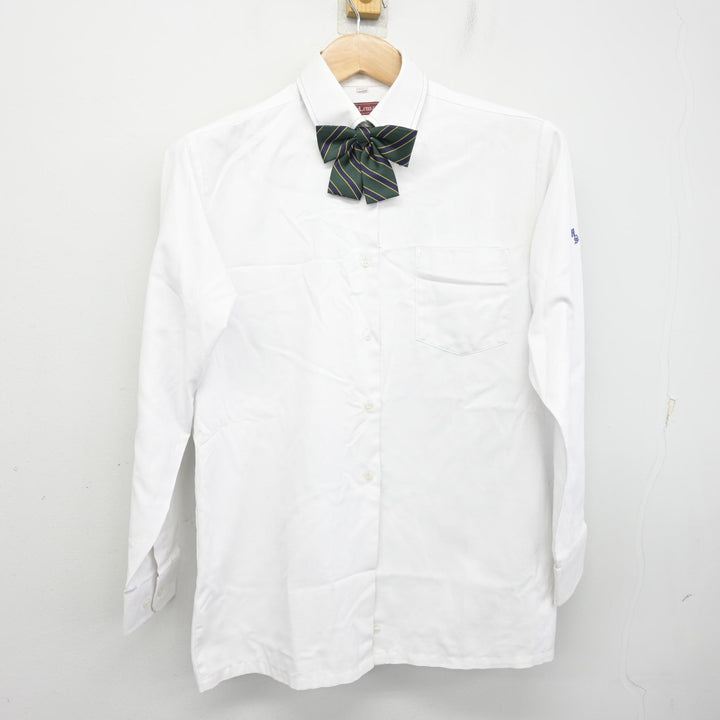 中古】千葉県 明聖高等学校 女子制服 4点 (シャツ・スカート) sf101919