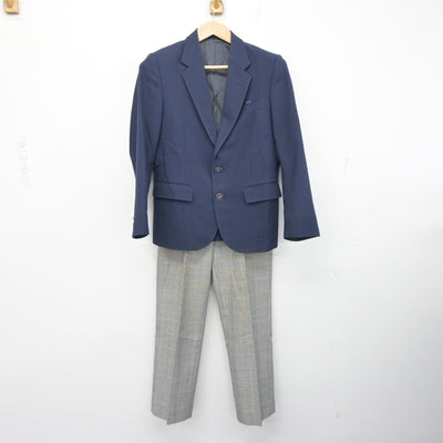 【中古】三重県 久居中学校 男子制服 3点 (ブレザー・ズボン) sf101925