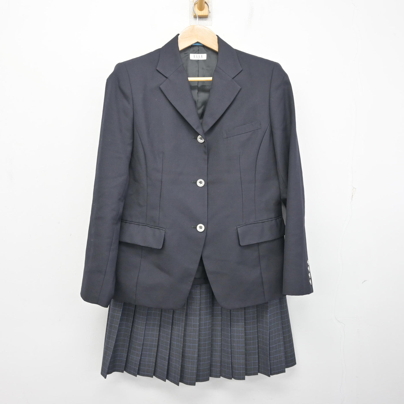 【中古】岡山県 倉敷鷲羽高等学校/旧制服 女子制服 3点 (ブレザー・スカート) sf101926
