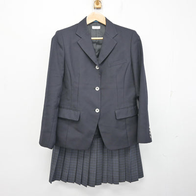 【中古】岡山県 倉敷鷲羽高等学校/旧制服 女子制服 3点 (ブレザー・スカート) sf101926