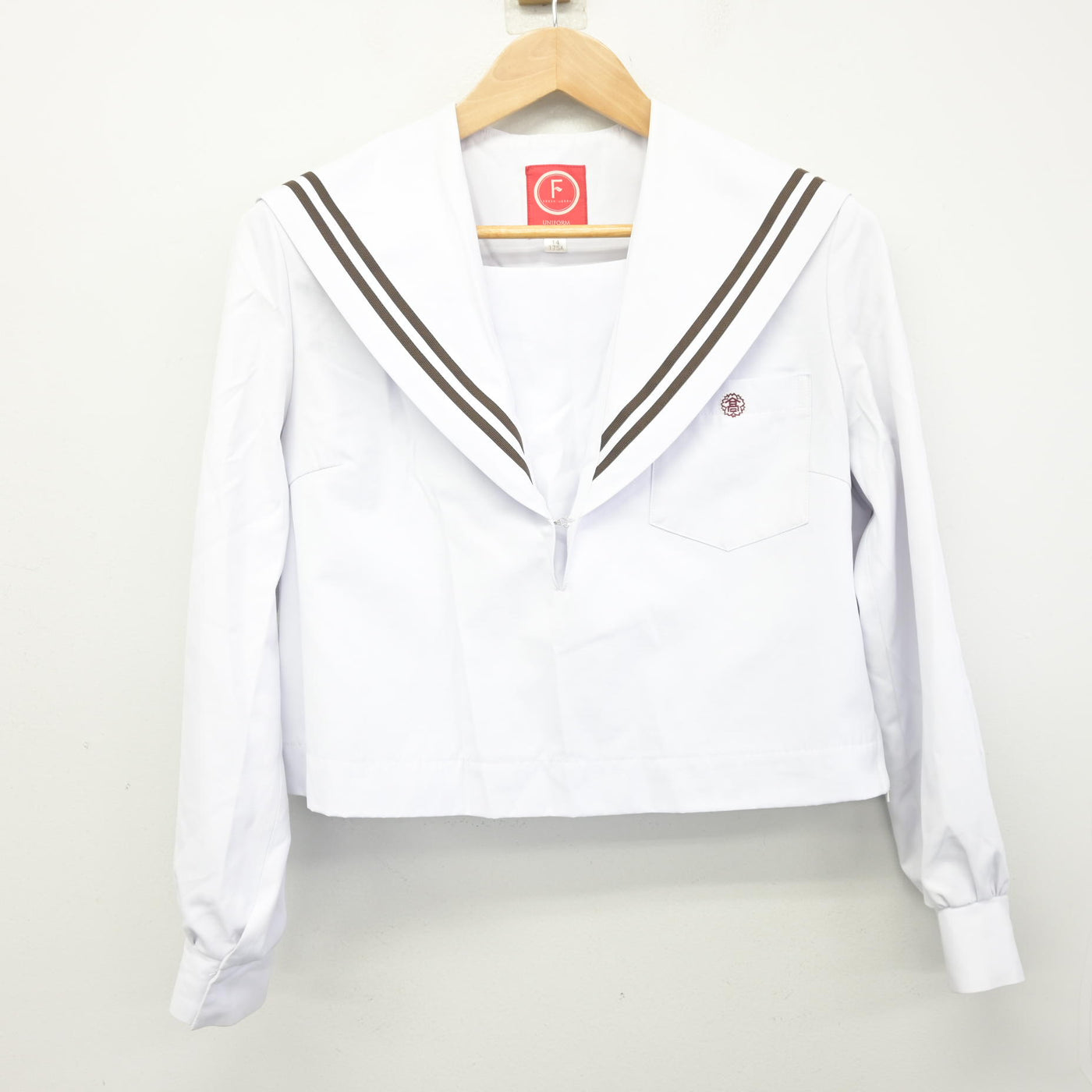 【中古】愛知県 春日井高等学校/旧制服 女子制服 2点 (セーラー服・スカート) sf101928