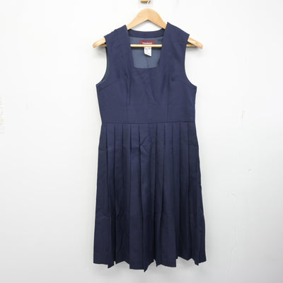 【中古】茨城県 藤代中学校 女子制服 3点 (セーラー服・ジャンパースカート) sf101930