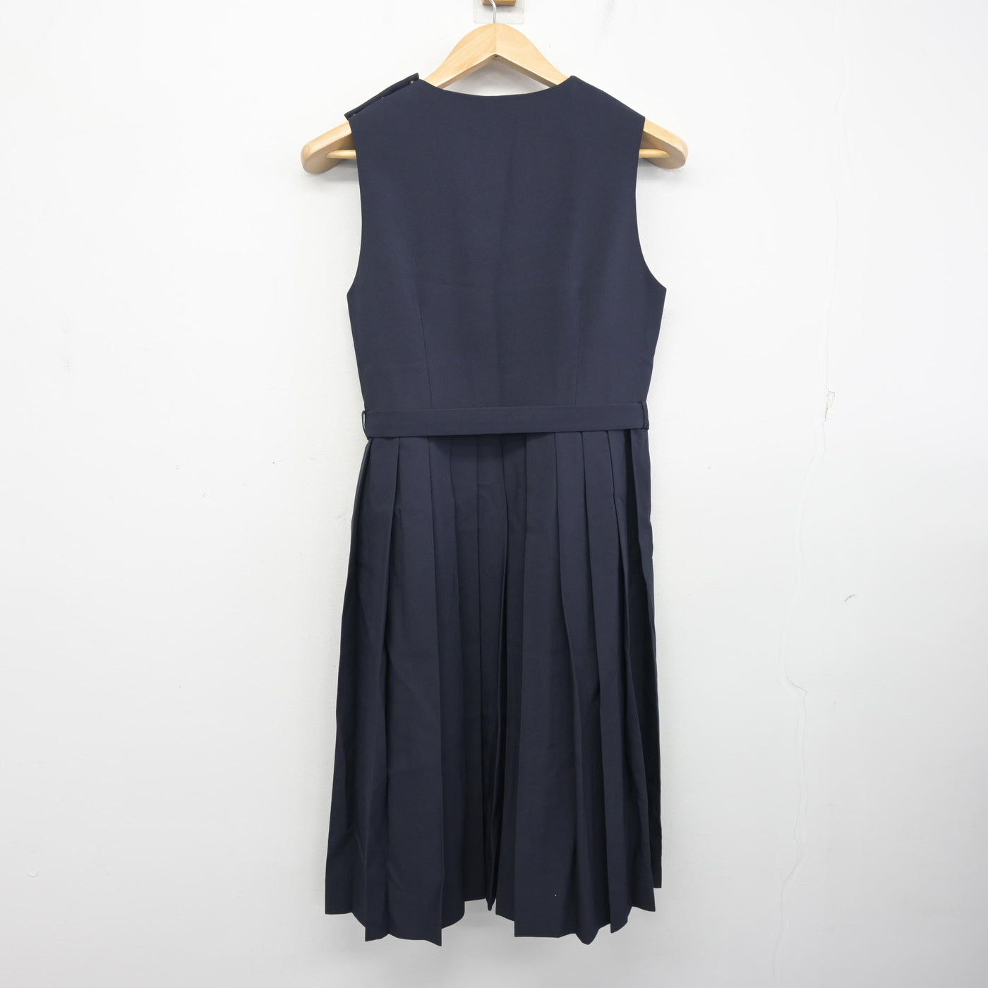 【中古】茨城県 藤代中学校 女子制服 1点 (ジャンパースカート) sf101931