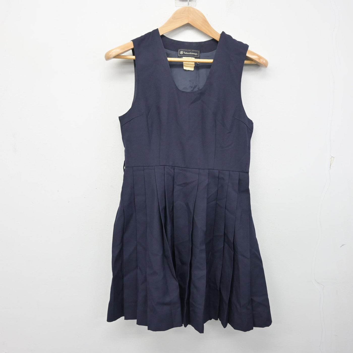 【中古】神奈川県 横浜富士見丘学園高等学校 女子制服 2点 (ニット・ジャンパースカート) sf101935