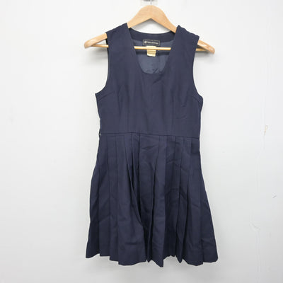 【中古】神奈川県 横浜富士見丘学園高等学校 女子制服 2点 (ニット・ジャンパースカート) sf101935