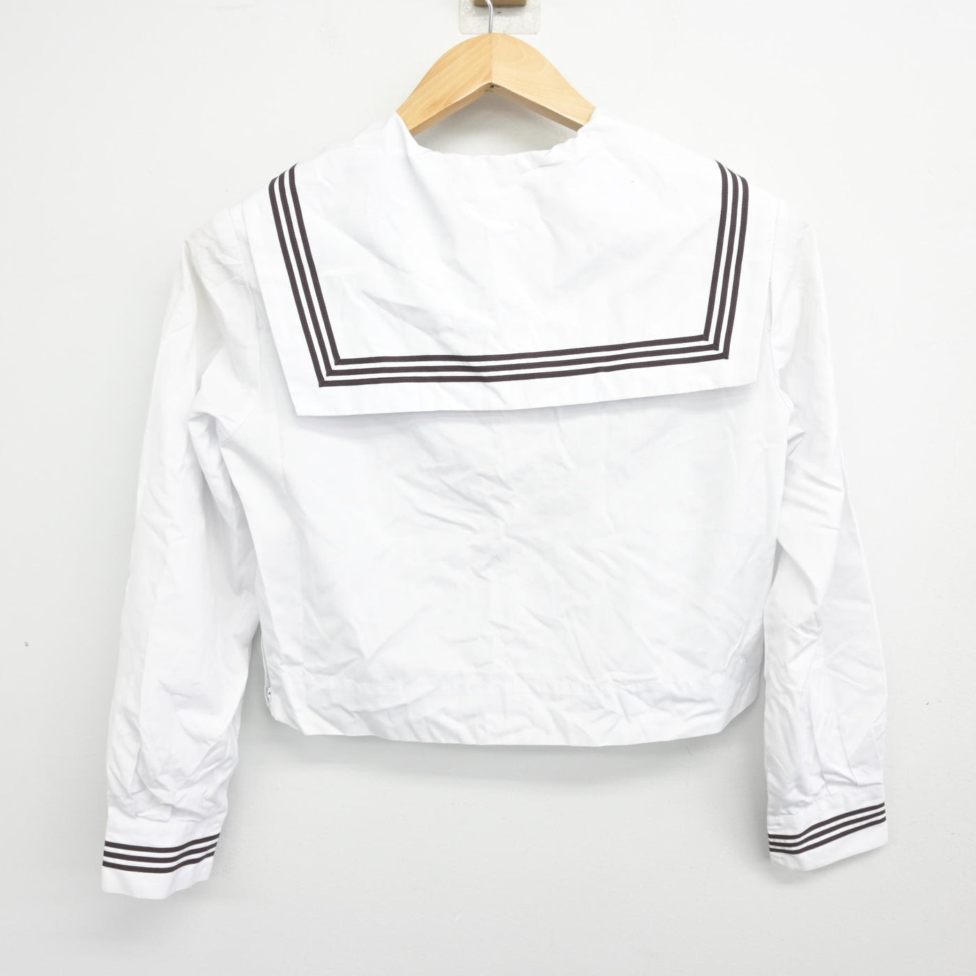 【中古】神奈川県 横浜富士見丘学園高等学校 女子制服 2点 (ニット・セーラー服) sf101936