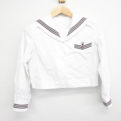 【中古】神奈川県 横浜富士見丘学園高等学校 女子制服 2点 (セーラー服) sf101938