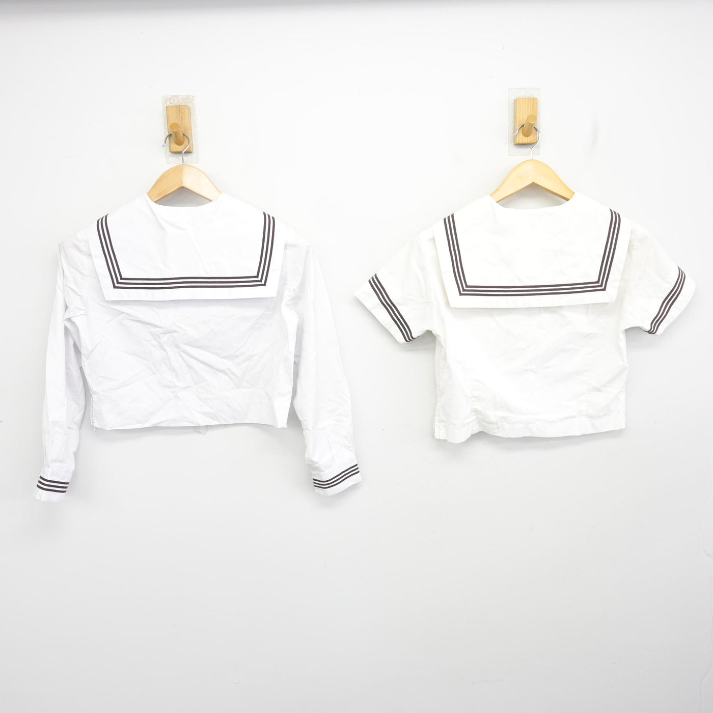 【中古】神奈川県 横浜富士見丘学園高等学校 女子制服 2点 (セーラー服) sf101938