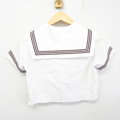 【中古】神奈川県 横浜富士見丘学園高等学校 女子制服 2点 (ニット・セーラー服) sf101939