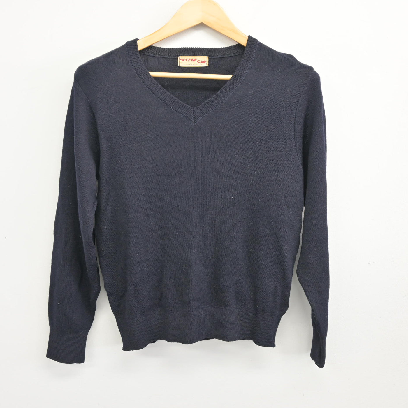 【中古】兵庫県 飾磨東中学校 女子制服 2点 (ニット・セーラー服) sf101944