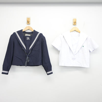 【中古】兵庫県 姫路南高等学校 女子制服 3点 (セーラー服・セーラー服) sf101947