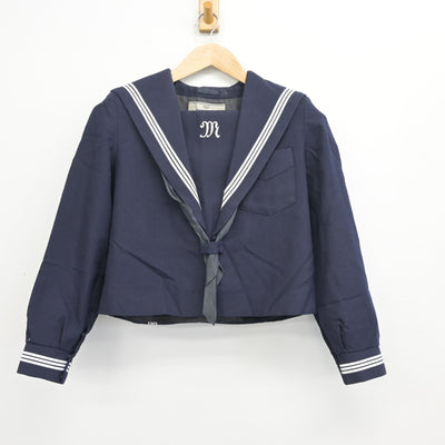 【中古】兵庫県 姫路南高等学校 女子制服 3点 (セーラー服・セーラー服) sf101947