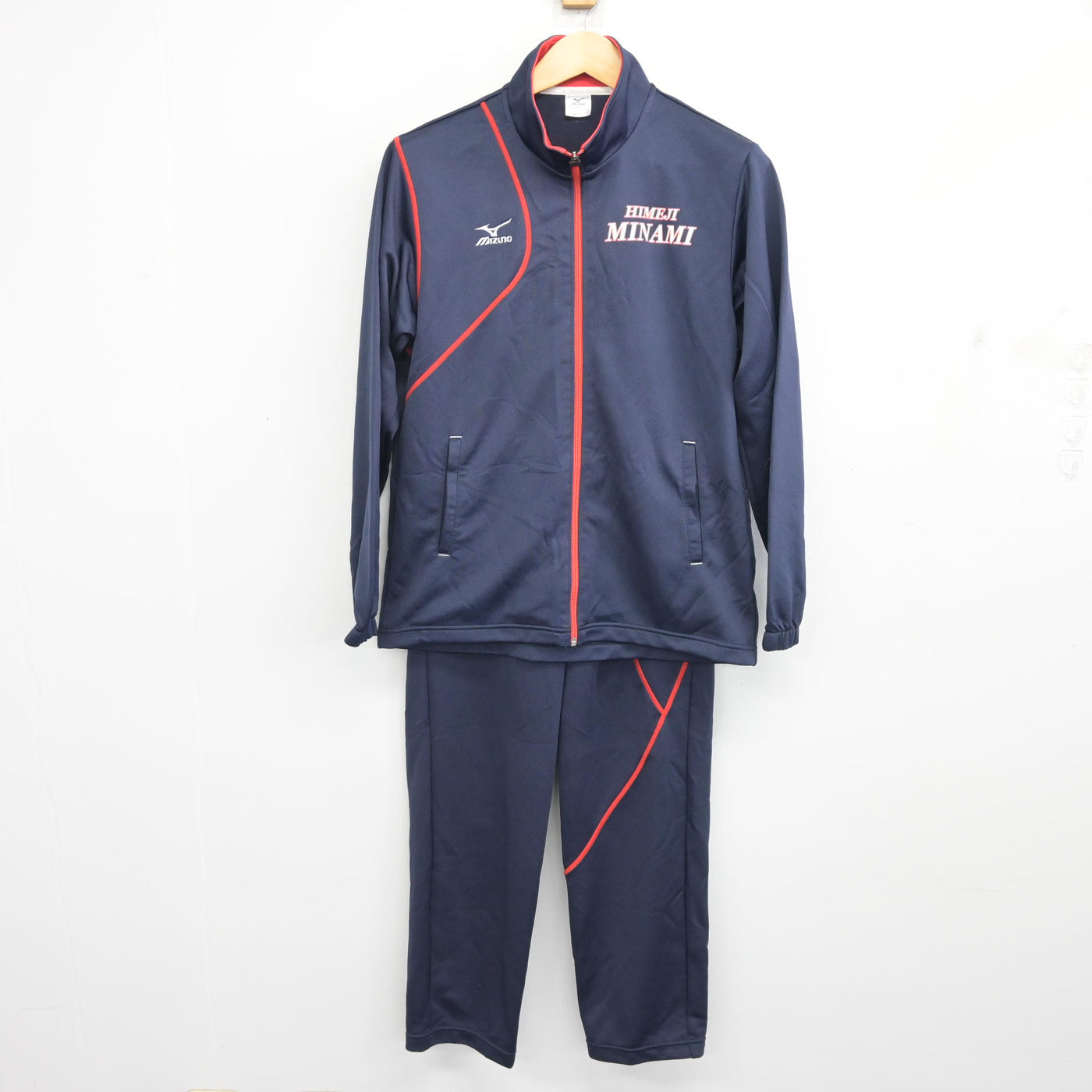 【中古】兵庫県 姫路南高等学校 女子制服 2点 (ジャージ 上・ジャージ 下) sf101948