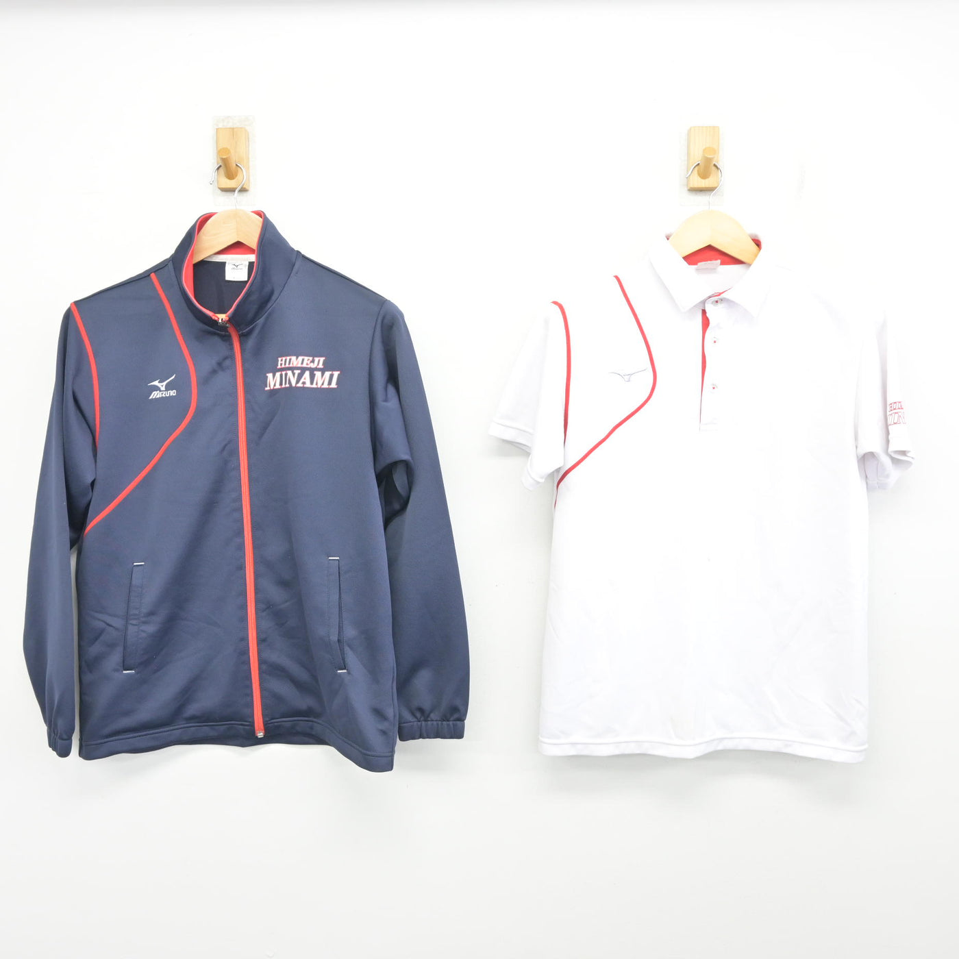 【中古】兵庫県 姫路南高等学校 女子制服 2点 (ジャージ 上・体操服 上) sf101949