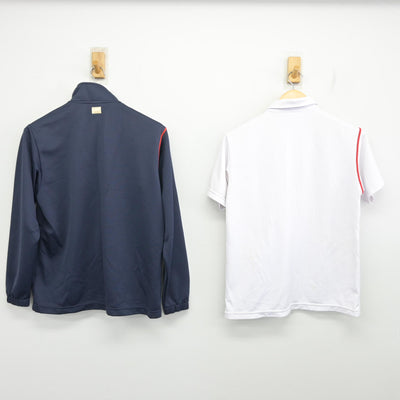 【中古】兵庫県 姫路南高等学校 女子制服 2点 (ジャージ 上・体操服 上) sf101949