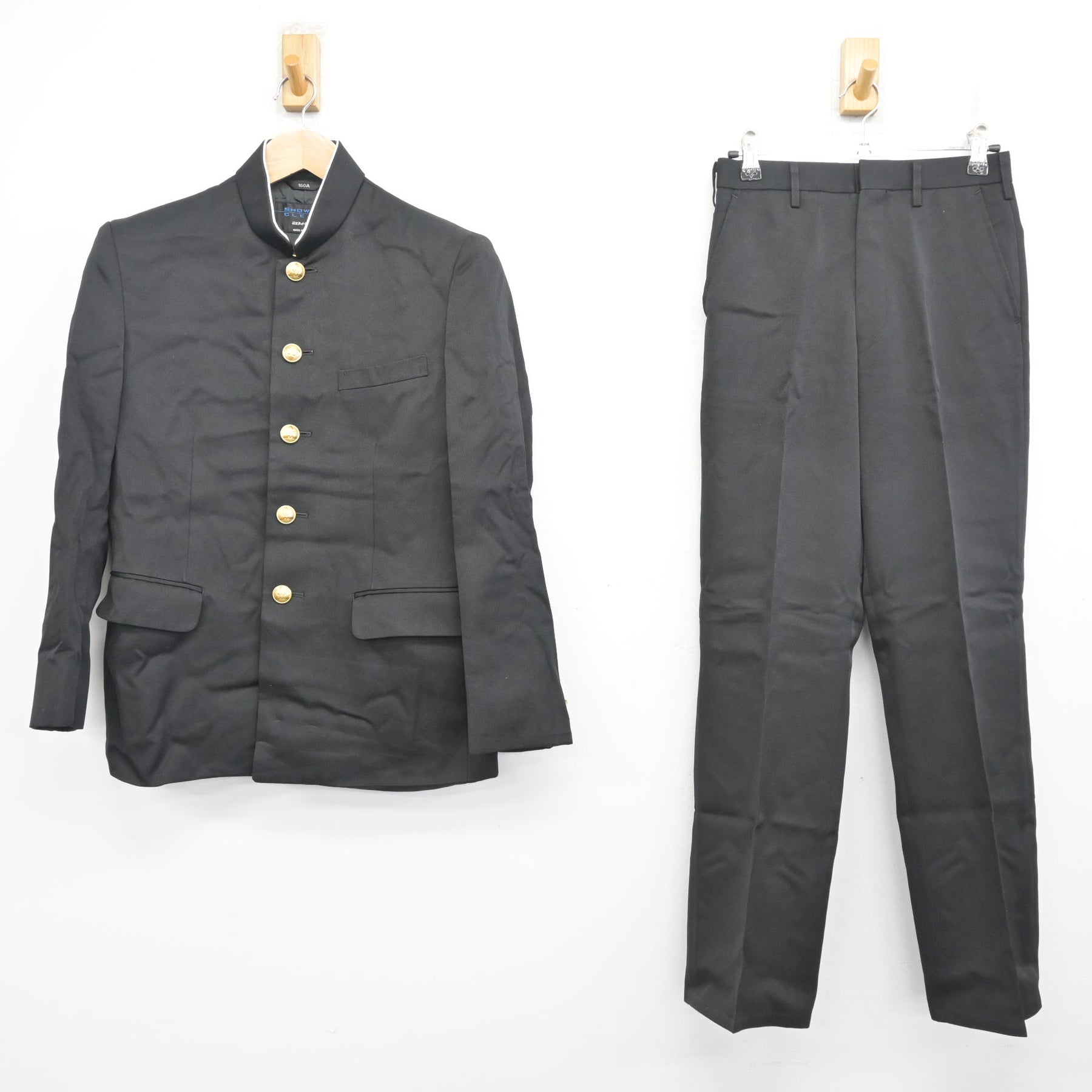 中古】三重県 緑ヶ丘中学校 男子制服 2点 (学ラン・ズボン) sf101999