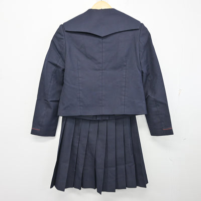 【中古】広島県 廿日市西高等学校 女子制服 4点 (ブレザー・スカート) sf102006