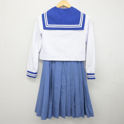 【中古】熊本県 出水中学校 女子制服 3点 (セーラー服・スカート) sf102010