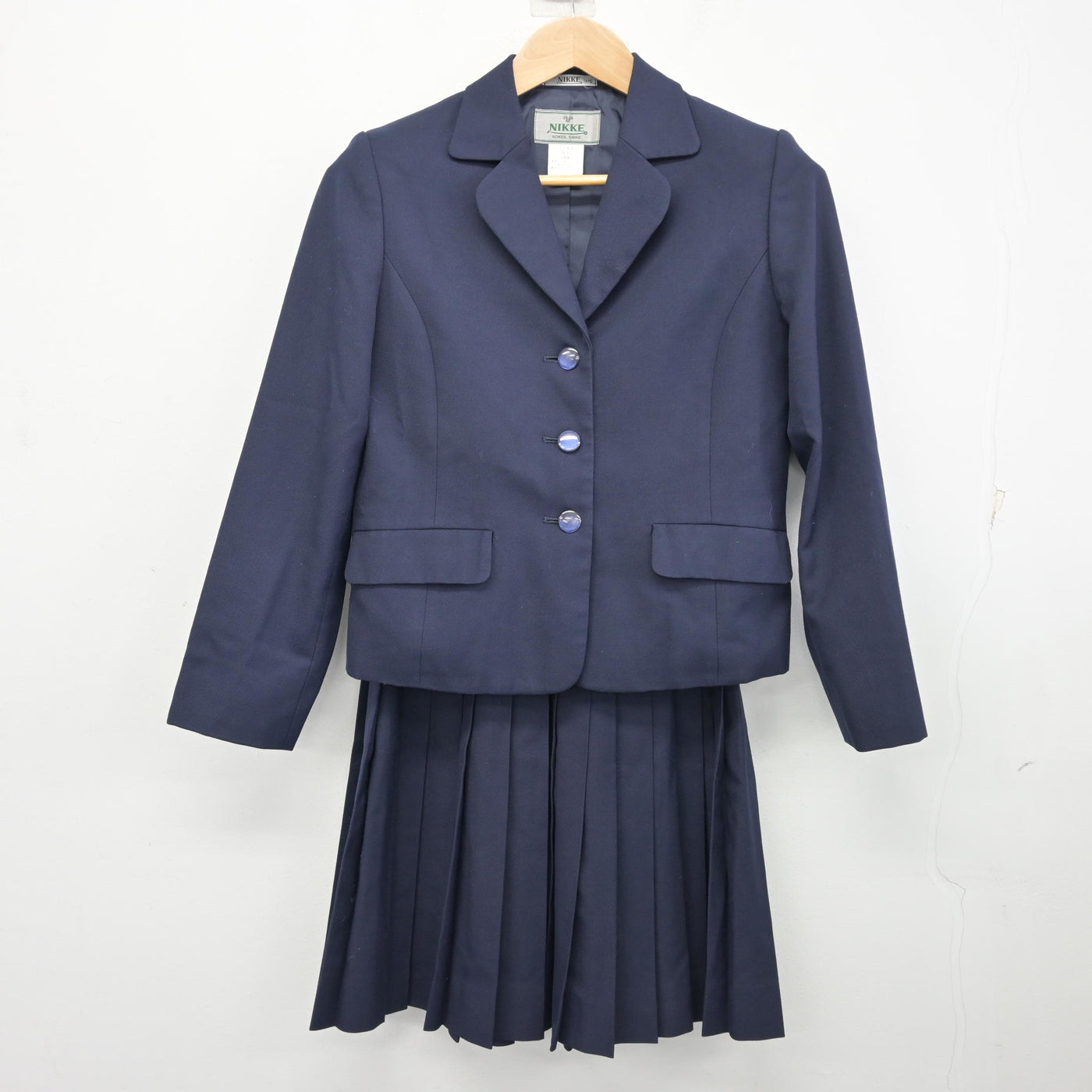 【中古】岐阜県 大垣東高等学校 女子制服 2点 (ブレザー・スカート) sf102017