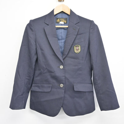 【中古】神奈川県 清新中学校 女子制服 4点 (ブレザー・スカート) sf102018