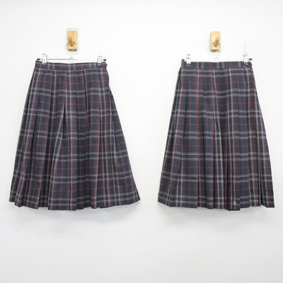 【中古】神奈川県 清新中学校 女子制服 4点 (ブレザー・スカート) sf102018