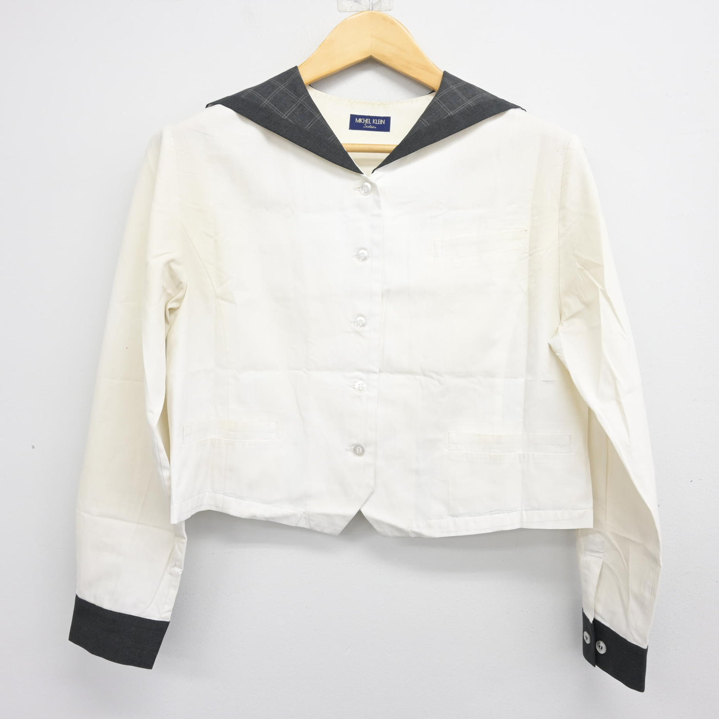 【中古】鳥取県 米子北高等学校/旧制服 女子制服 2点 (セーラー服・スカート) sf102030