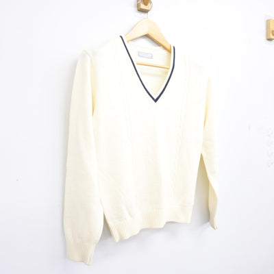 【中古】佐賀県 致遠館高等学校 女子制服 2点 (ニット) sf102038