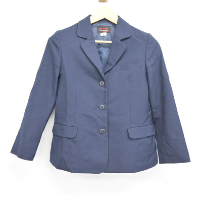 【中古】千葉県 東国分中学校 女子制服 3点 (ブレザー・スカート) sf102047