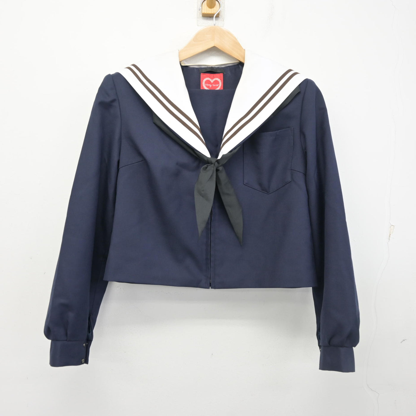 【中古】愛知県 春日井高等学校/旧制服 女子制服 4点 (セーラー服・スカート・スカート) sf102096