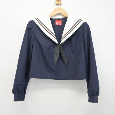 【中古】愛知県 春日井高等学校/旧制服 女子制服 4点 (セーラー服・スカート・スカート) sf102096